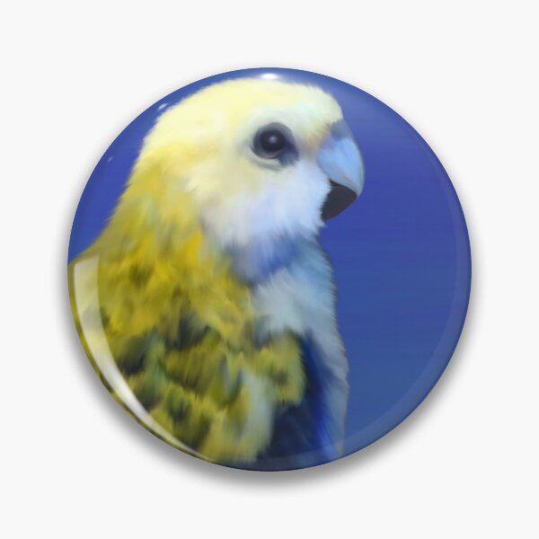 Item preview, Pale headed Rosella Colour on Blue Watercolour designed and sold by Digitaldingo.
