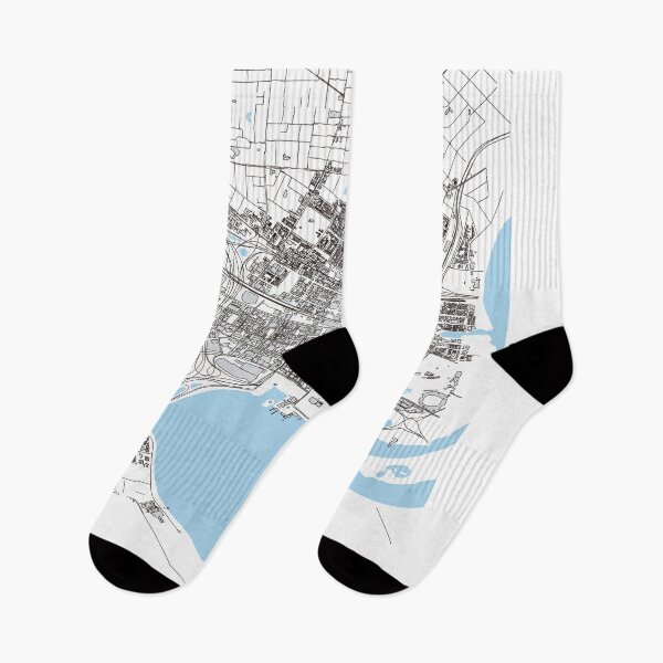 Item preview, Perth Capital City Western Australia Map, Australian Minimalist Home Decor, Perth Boorloo Map designed and sold by SirajDecors.