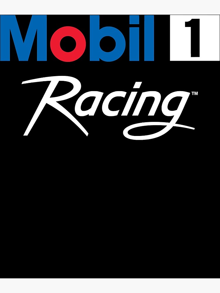 "MOBIL 1 Racing Logo " Photographic Print for Sale by DanyelaBertoli