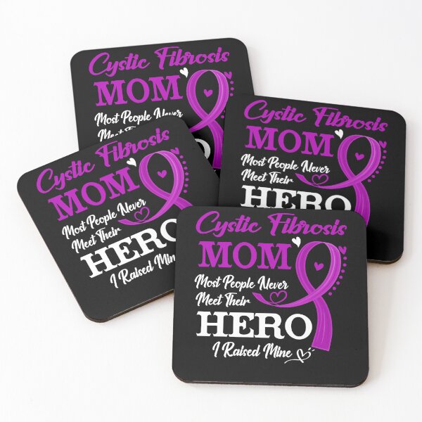 Item preview, Proud Cystic Fibrosis Mom Most People Never Meet Their Hero I Raised Mine Cystic Fibrosis Awareness designed and sold by Kohend.