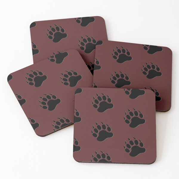 Item preview, Bear Paws On Brown designed and sold by Mike's Designs.
