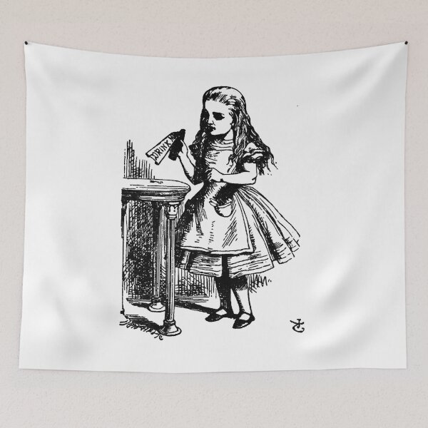 Item preview, Virtuoso Delicate Eye Magic Nice Alice In Wonderland Drink Me Gifts For Fan designed and sold by GrCharleRidgley.