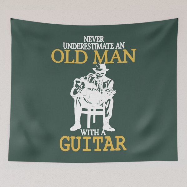 Item preview, Old Man With A Guitar designed and sold by ShiniKabuto.