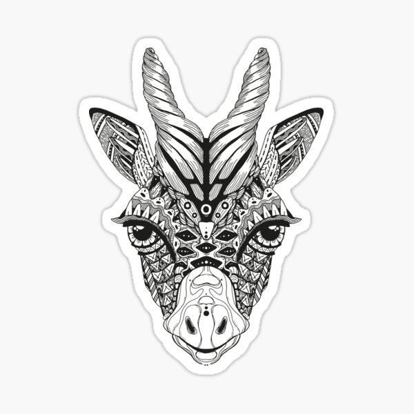 Giraffe Sticker