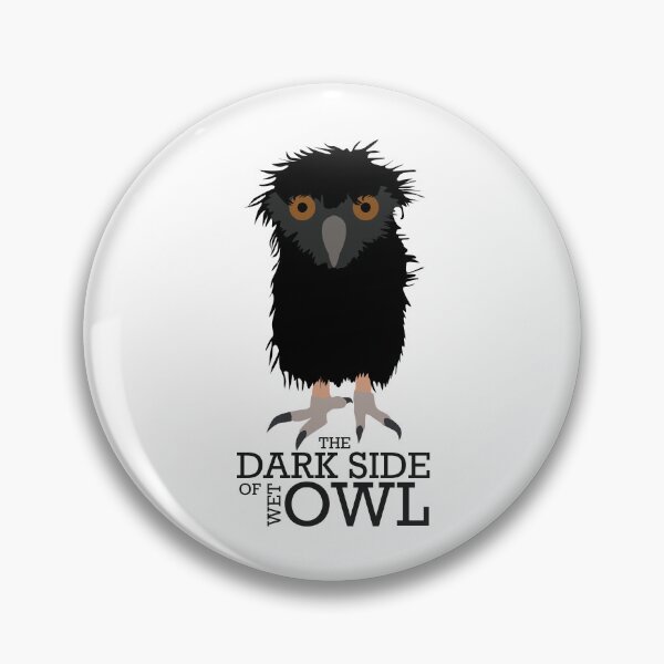 Item preview, The Dark side of Wet Owl Funny meme design designed and sold by Raju-Creative.