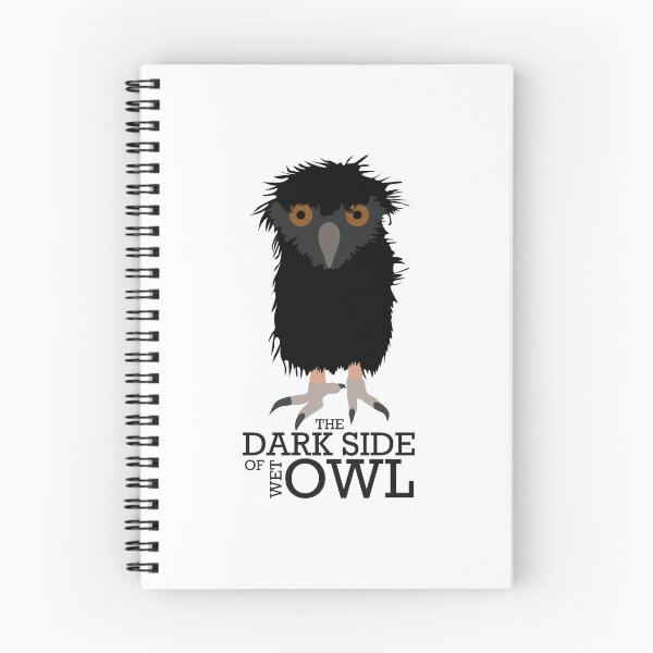 Item preview, The Dark side of Wet Owl Funny meme design designed and sold by Raju-Creative.