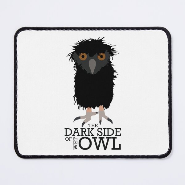 Item preview, The Dark side of Wet Owl Funny meme design designed and sold by Raju-Creative.