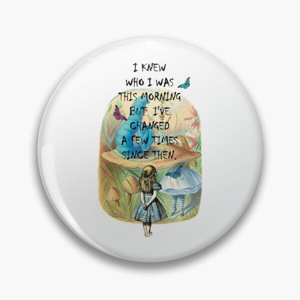 Item preview, Virtuoso Delicate Eye Magic Nice Alice In Wonderland Quote Retro designed and sold by GrCharleRidgley.