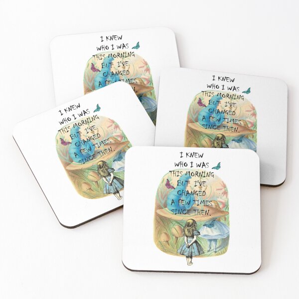 Item preview, Virtuoso Delicate Eye Magic Nice Alice In Wonderland Quote Retro designed and sold by GrCharleRidgley.