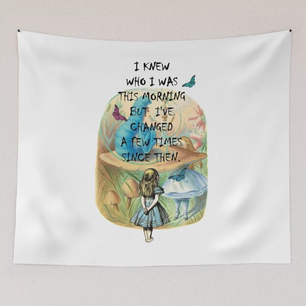 Item preview, Virtuoso Delicate Eye Magic Nice Alice In Wonderland Quote Retro designed and sold by GrCharleRidgley.