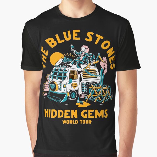 Item preview, The blue Stones World Tour Essential T-Shirt designed and sold by Annavonw34.