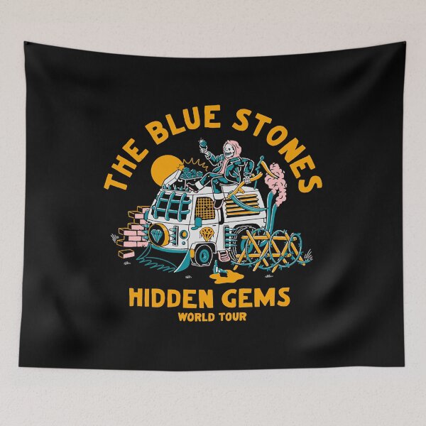 Item preview, The blue Stones World Tour Essential T-Shirt designed and sold by Annavonw34.