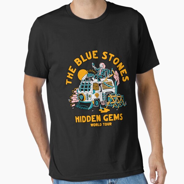 Artikel-Vorschau von Das blaue Stones World Tour Essential T-Shirt, designt und verkauft von Annavonw34.