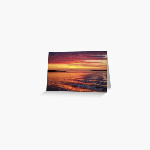 Eynhallow Sunset Greeting Card