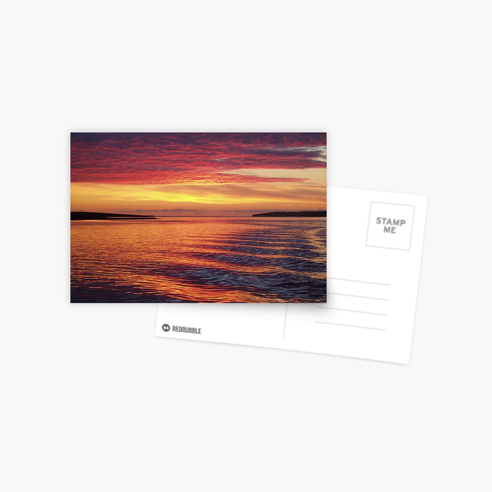 Eynhallow Sunset Postcard