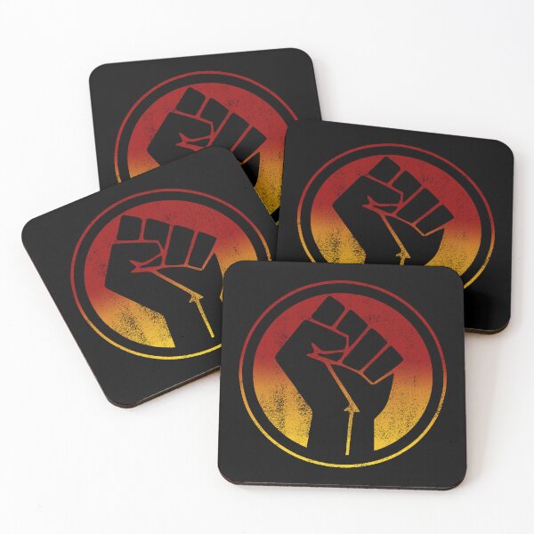 Item preview, Indigenous Black Lives Matter Resist Fist [Worn Look] designed and sold by politicalamity.
