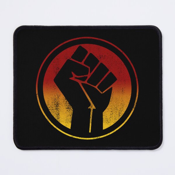 Item preview, Indigenous Black Lives Matter Resist Fist [Worn Look] designed and sold by politicalamity.