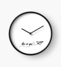 Paper Airplane Clock