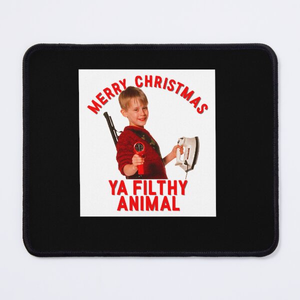 Item preview, Merry Christmas Ya Filthy Animal  designed and sold by nearlyhollan.