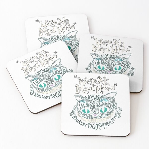 Item preview, Virtuoso Delicate Eye Magic Nice Cheshire Alice Cat Were All Mad Here Wonderland Gift For designed and sold by GrCharleRidgley.