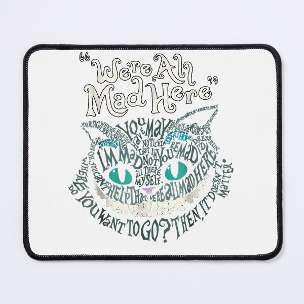 Item preview, Virtuoso Delicate Eye Magic Nice Cheshire Alice Cat Were All Mad Here Wonderland Gift For designed and sold by GrCharleRidgley.
