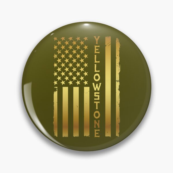 Item preview, Yellowstone Vintage American Flag designed and sold by OmroreNoe.