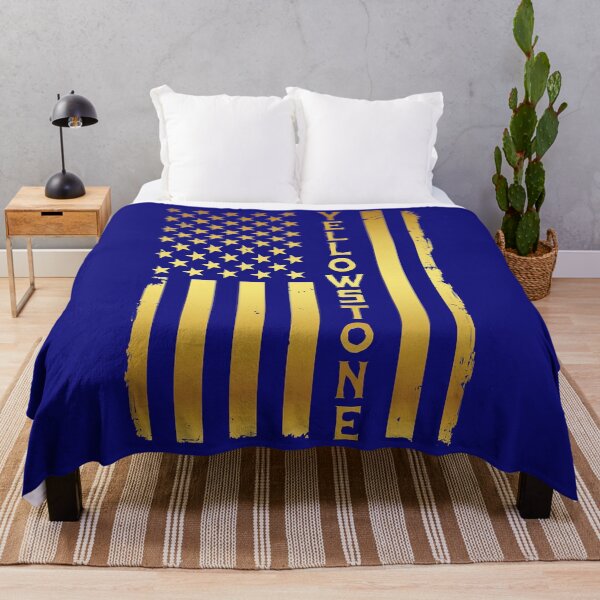 Item preview, Yellowstone Vintage American Flag designed and sold by OmroreNoe.