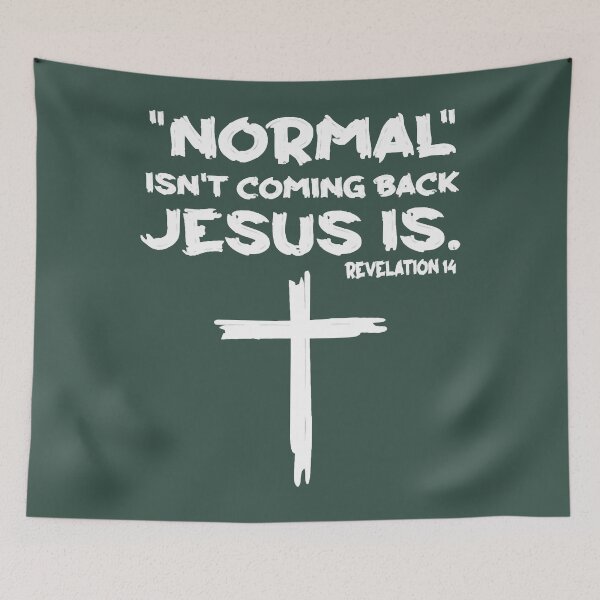 Item preview, Normal Isn t Coming Back Jesus Is designed and sold by ShiniKabuto.