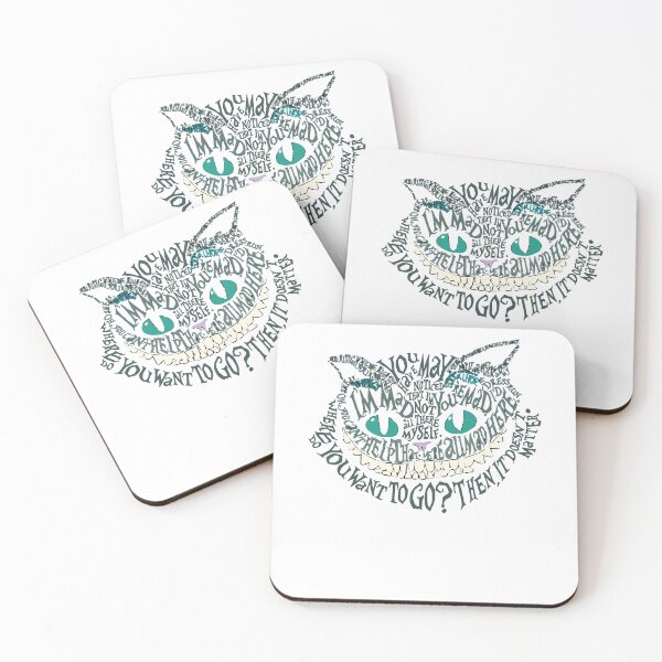 Item preview, Virtuoso Delicate Eye Magic Nice Cheshire Alice Cat We'Re All Mad Here Wonderland Gift For Birthday designed and sold by GrCharleRidgley.