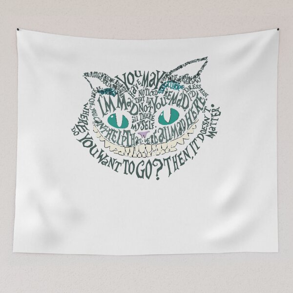 Item preview, Virtuoso Delicate Eye Magic Nice Cheshire Alice Cat We'Re All Mad Here Wonderland Gift For Birthday designed and sold by GrCharleRidgley.