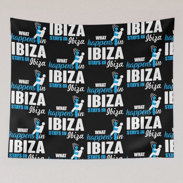 Item preview, What happens in Ibiza stays in Ibiza! designed and sold by nektarinchen.