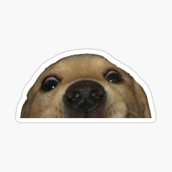 Item preview, Doggo Sticker designed and sold by ArianneRoy.