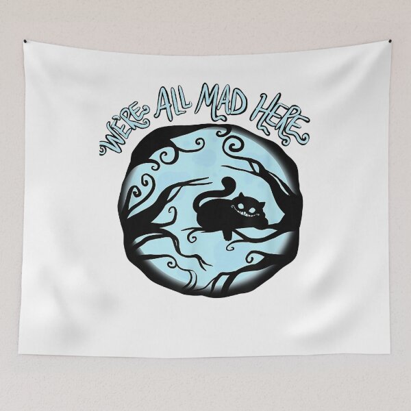 Item preview, Virtuoso Delicate Eye Magic Nice Cheshire Cat We'Re All Mad Here Wonderland rap designed and sold by GrCharleRidgley.