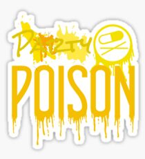 Party Poison paint splatter Sticker