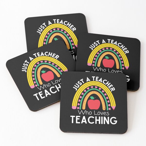 Item preview, Just A Teacher Who Loves Teaching Rainbow designed and sold by RedSparkle.