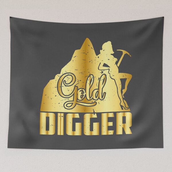 Item preview, Gold Digger Shirt Money Lifestyle Gift designed and sold by ArianneRoy.