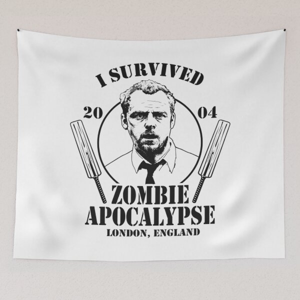Artikelvorschau, Zombie-Apokalypse-T-ShirtIch überlebte die Zombie-Apokalypse entworfen und verkauft von OmroreNoe.