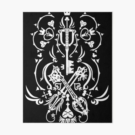 Vista previa del artículo con la obra «Kingdom Hearts - Clásico negro», diseñado y vendido por EdwarBec.