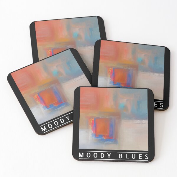 Item preview, MOODY BLUES (W) Abstract Art Design designed and sold by ArianneRoy.