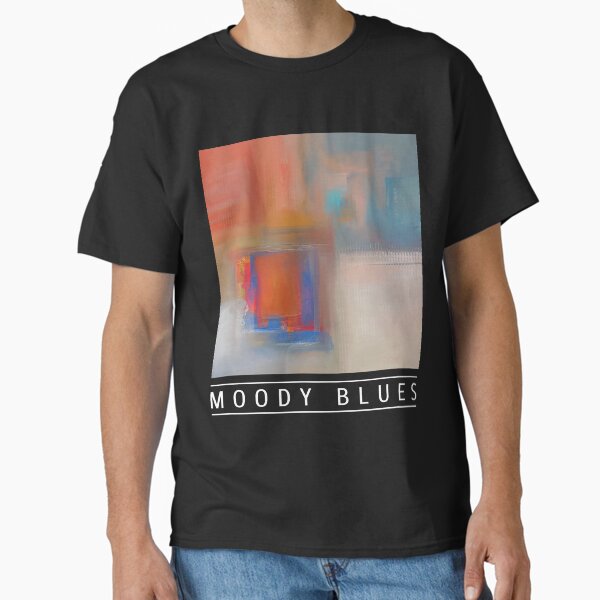 Item preview, MOODY BLUES (W) Abstract Art Design designed and sold by ArianneRoy.