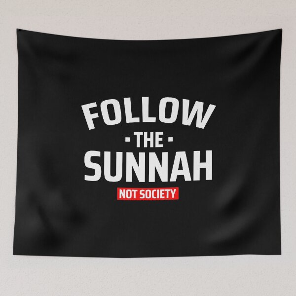 Item preview, follow the sunnah not society - islamic art quotes 4 designed and sold by EfenDesign.
