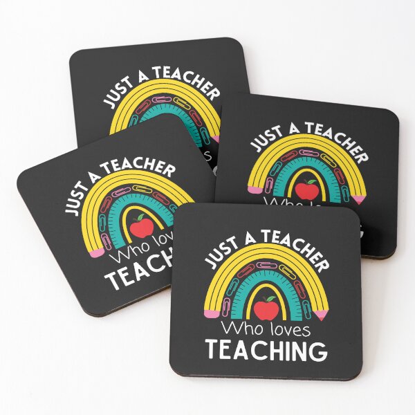 Item preview, Just A Teacher Who Loves Teaching Rainbow designed and sold by RedSparkle.