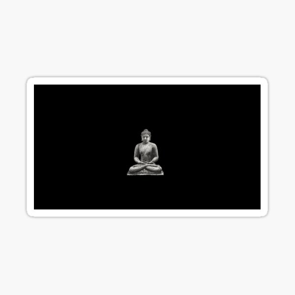 "Buddha" Sticker by dinkelas Redbubble