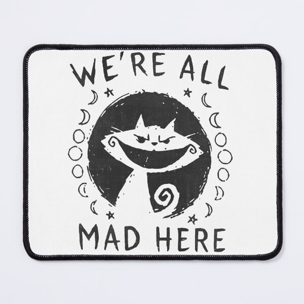 Item preview, Virtuoso Delicate Eye Magic Nice We'Re All Mad Here - Alice Cat Retro designed and sold by GrCharleRidgley.