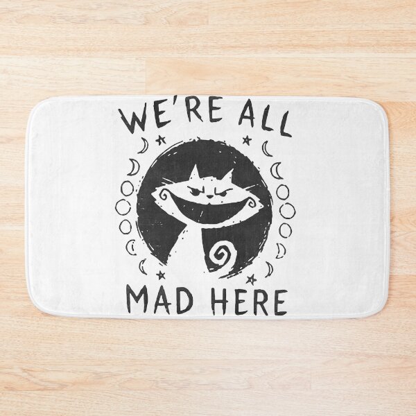 Item preview, Virtuoso Delicate Eye Magic Nice We'Re All Mad Here - Alice Cat Retro designed and sold by GrCharleRidgley.