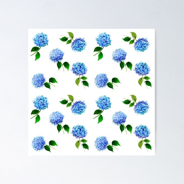 Item preview, Blue Hydrangeas  designed and sold by Natasha  Joseph.
