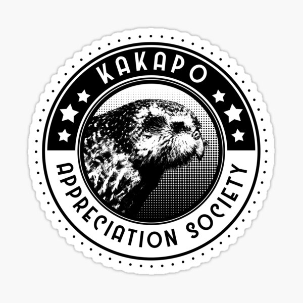 Kakapo Appreciation Society Sticker