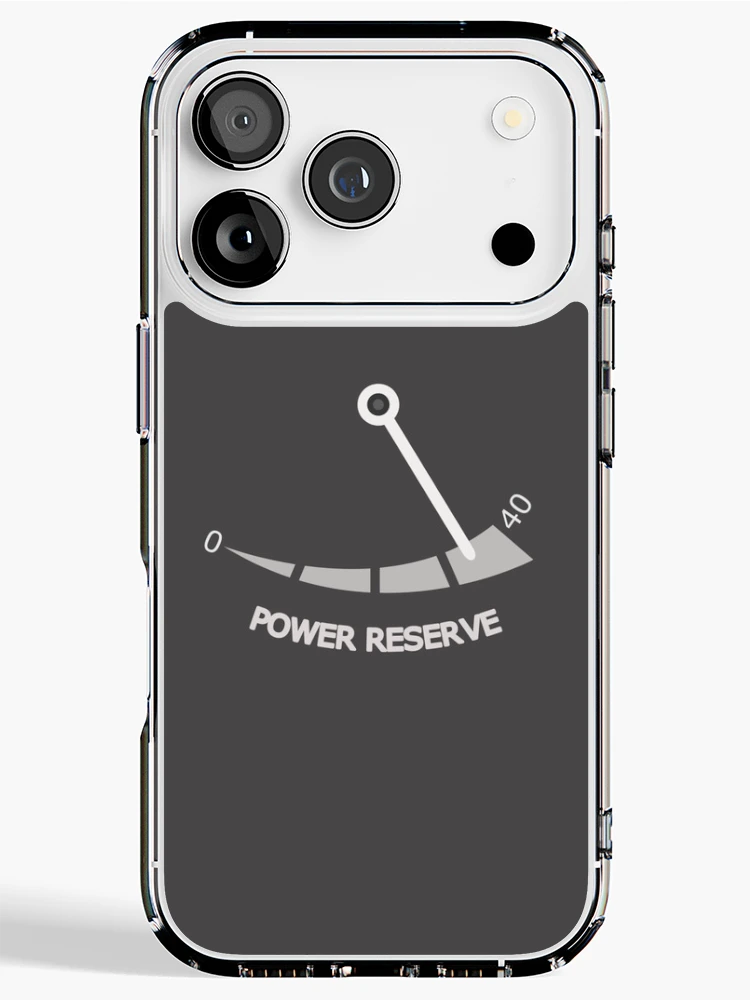 Imagen 1 de 5, Funda de iPhone con la obra Reserva de poder, diseñada y vendida por ROSECODE.