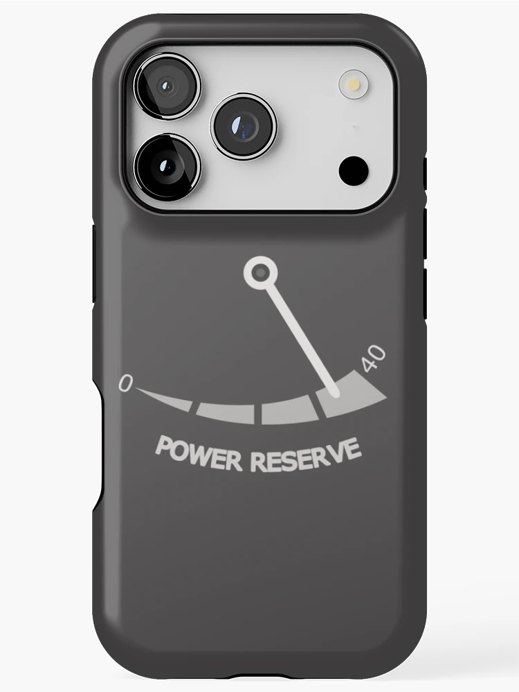Imagen 1 de 4, Funda de iPhone con la obra Reserva de poder, diseñada y vendida por ROSECODE.