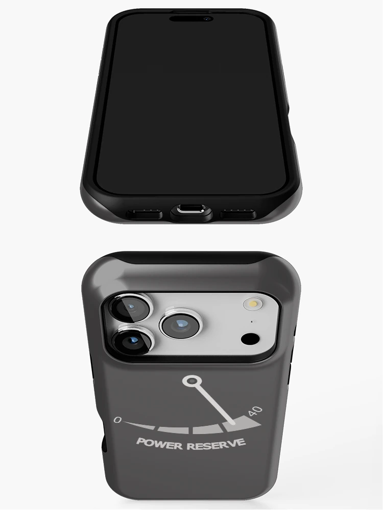 Imagen 3 de 4, Funda de iPhone con la obra Reserva de poder, diseñada y vendida por ROSECODE.